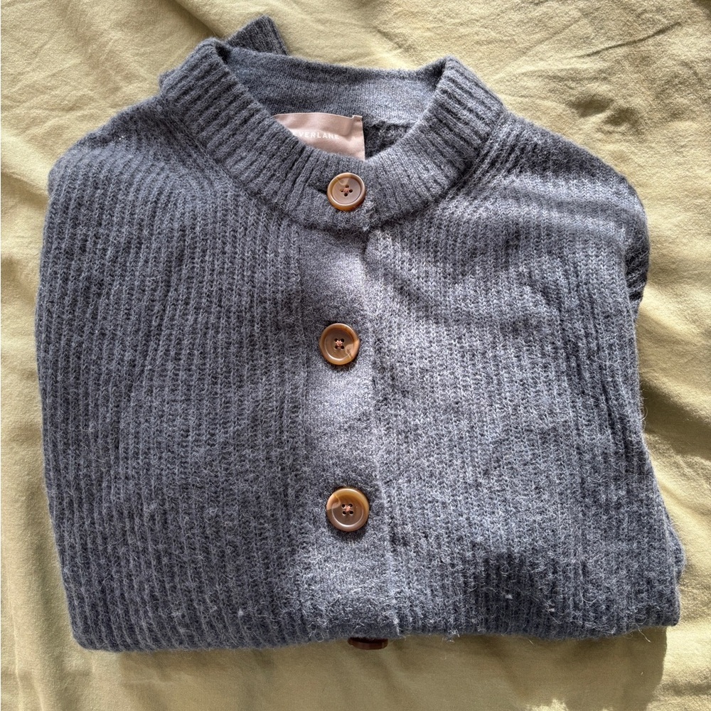Everlane Alpaca Cardigan